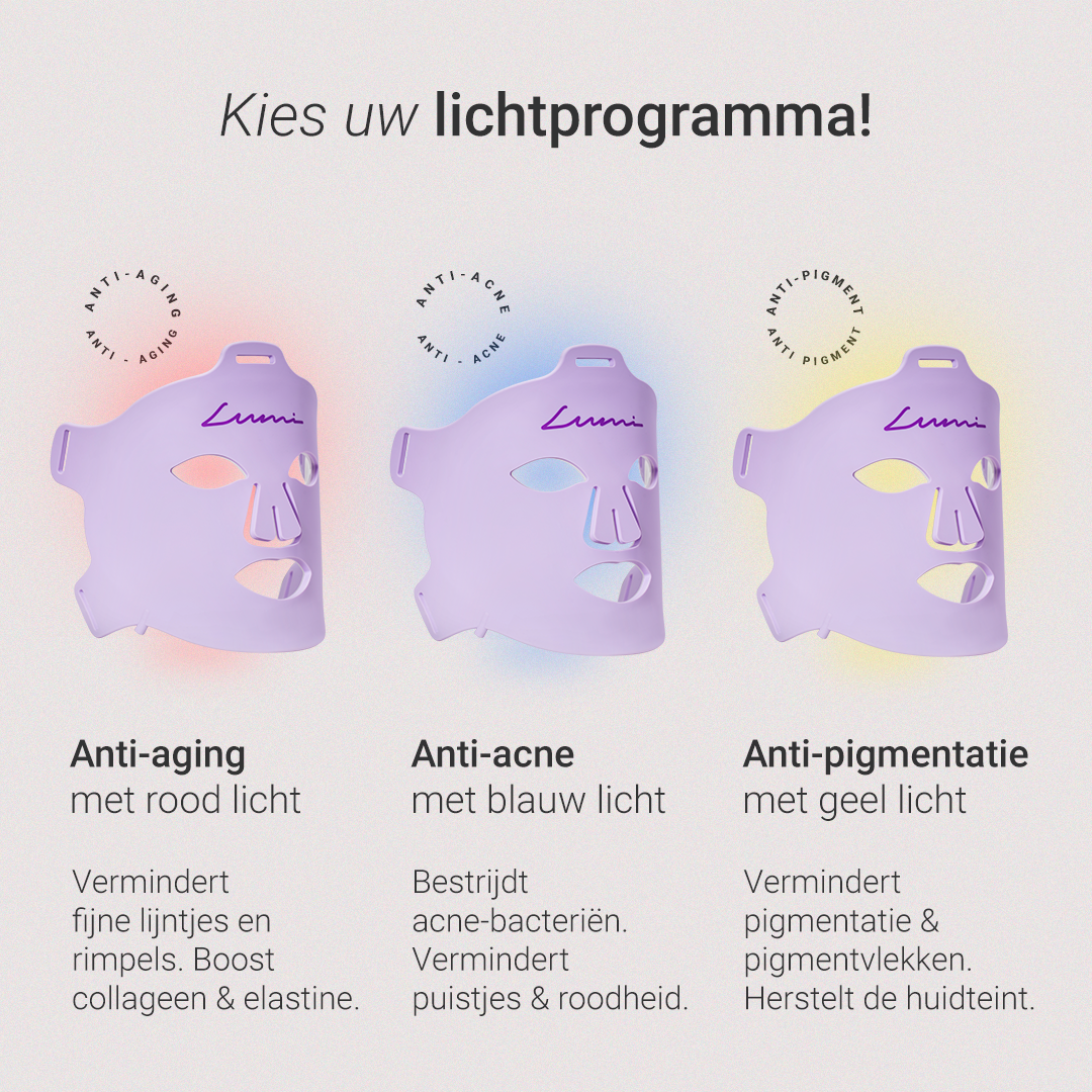 Lichttherapiemasker Lumi